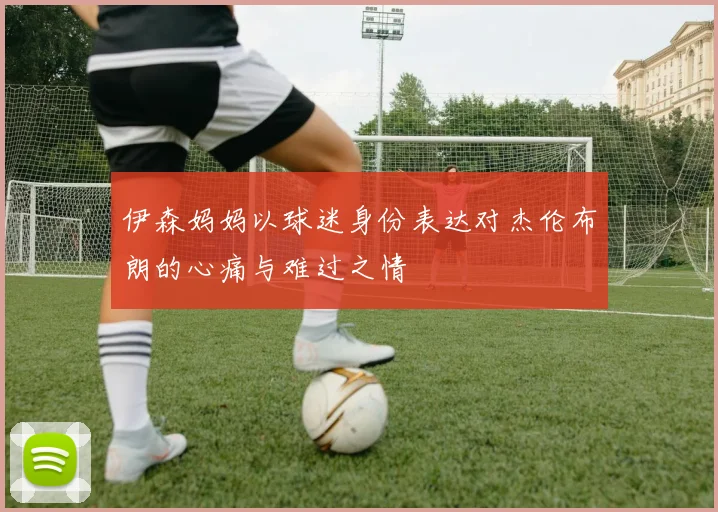 伊森妈妈以球迷身份表达对杰伦布朗的心痛与难过之情